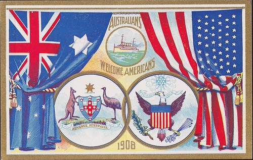 The 'Great White Fleet' visits Australia - 1908 — illustrating Second Amendment Rights